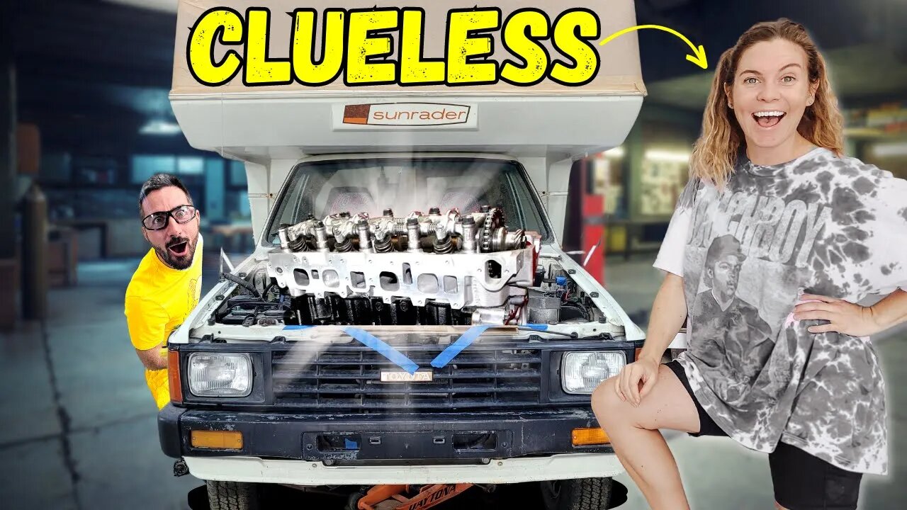 We Survived Changing a 1985' Classic RV Engine