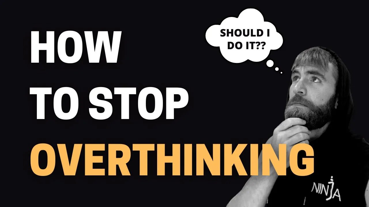 How to STOP overthinking | Dopamine Detox Day 37/60