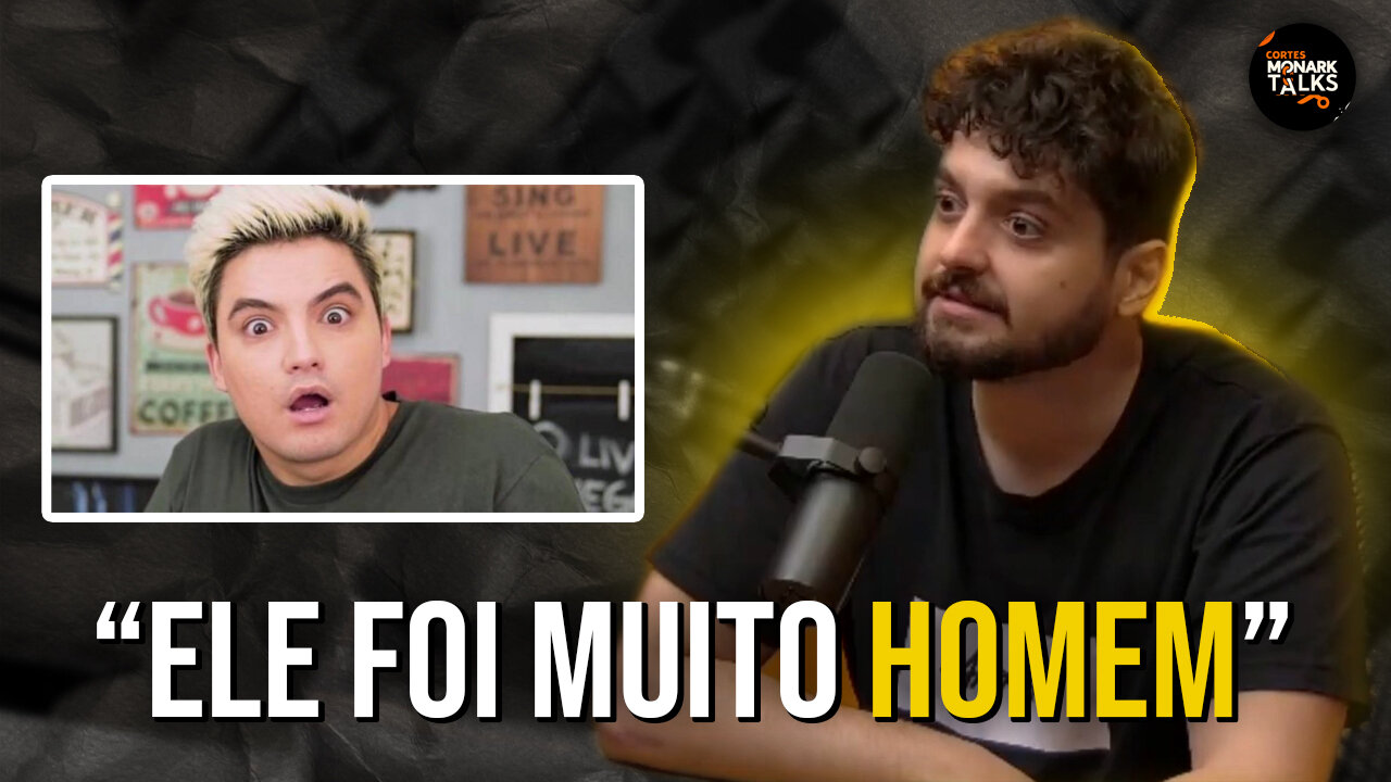 MONARK FALA SOBRE O FELIPE NETO - Cortes do Monark Talks