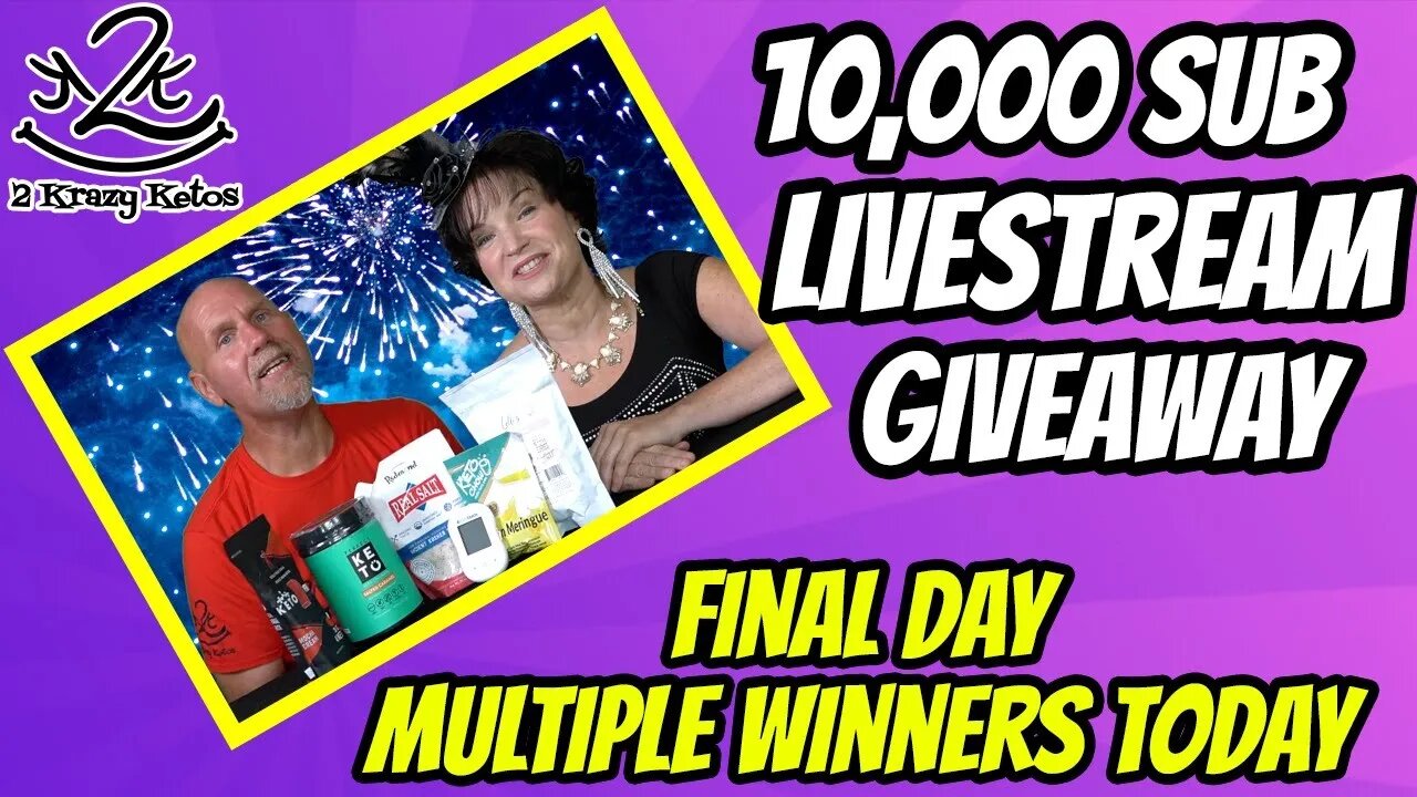 10k giveaway - Final Day - We have multiple winners today