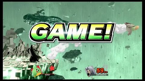 Fighting Sephiroth in Smash Bros Ultimate!