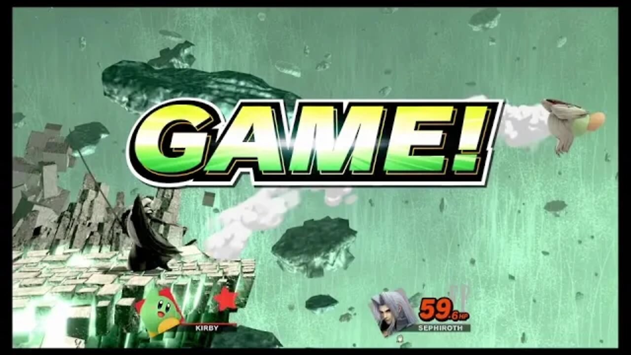 Fighting Sephiroth in Smash Bros Ultimate!