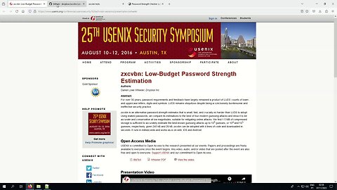 How strong is your password? With zxcvbn.