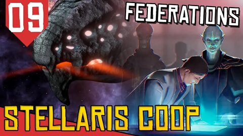 O Pet do Waka - Stellaris Federations #09 [COOP Gameplay Português PT-BR]