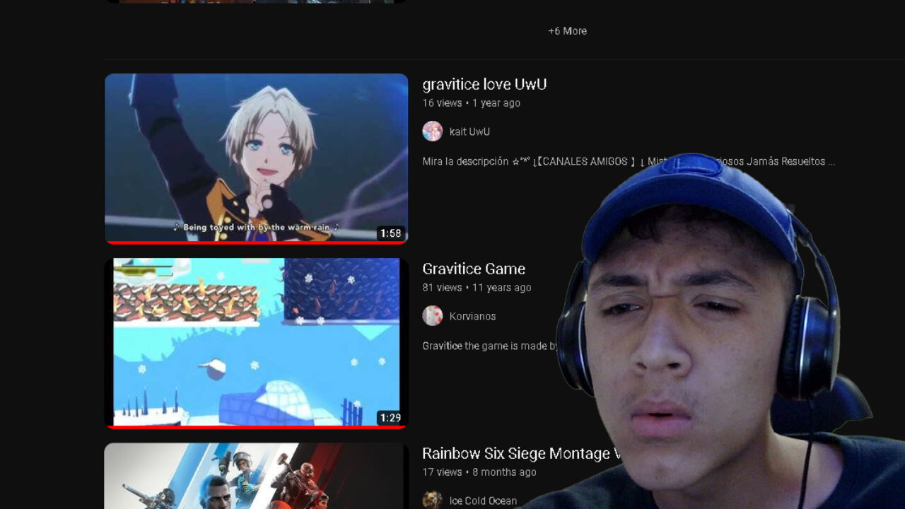 Cringe Alert: YouTube Gravitice Search Terms