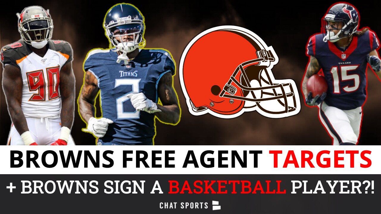 Browns Signed A College BASKETBALL Player?! + Top Free Agent Targets After The NFL Draft