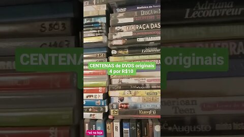 Dvds Originais ma promoção 4 por R$10