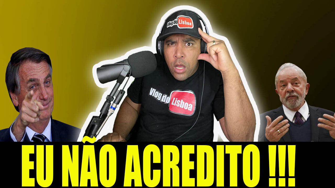 VOCÊ VIU O QUE ELE DISSE AGORA?