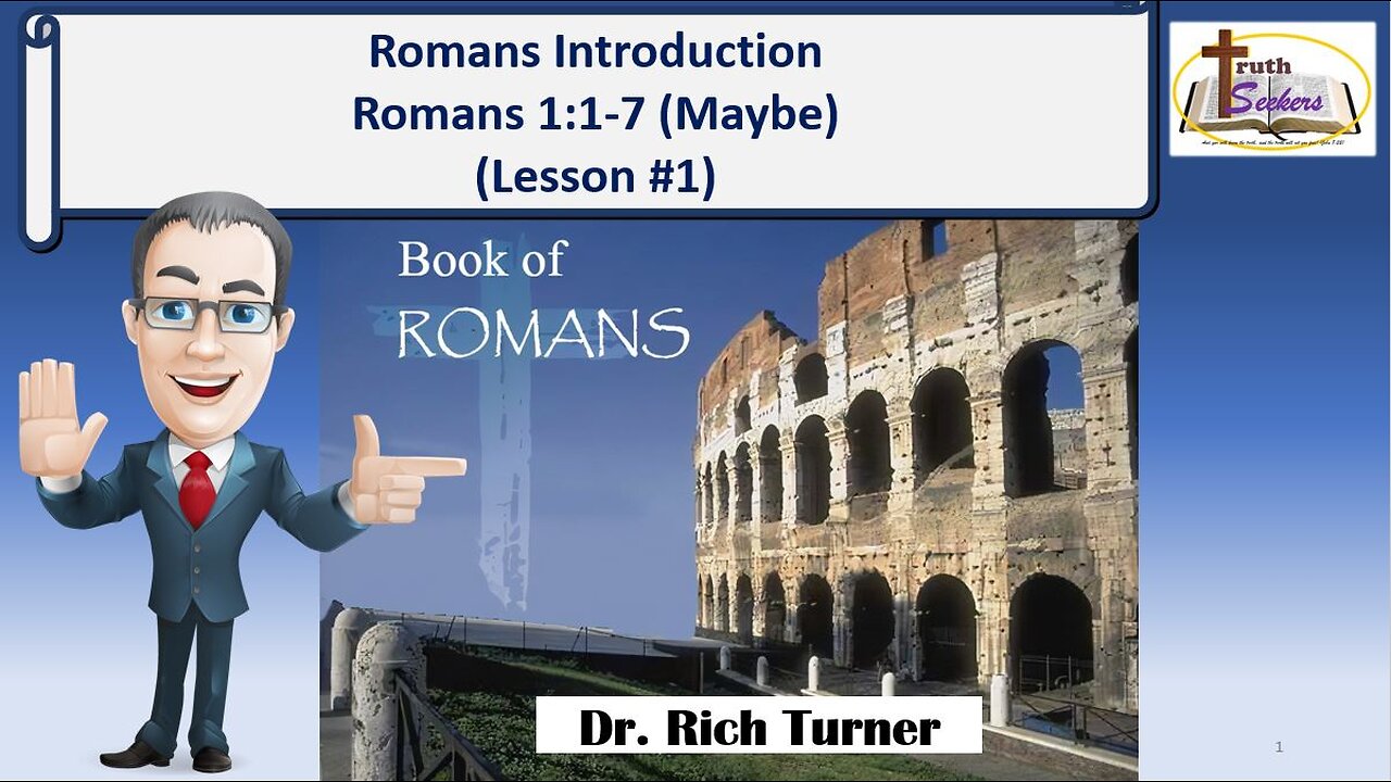 Romans – Introduction – Lesson #1