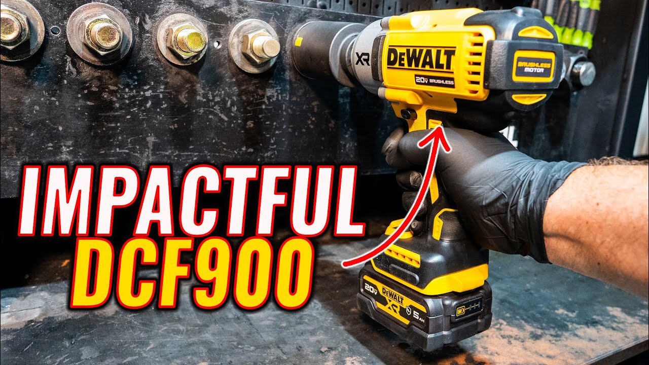 DEWALT® 20V MAX DCF900 High Torque Impact Wrench Review