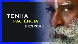 VOCÊ SÓ PRECISA ESPERAR, SADHGURU DUBLADO, MOTIVAÇÃO MESTRE