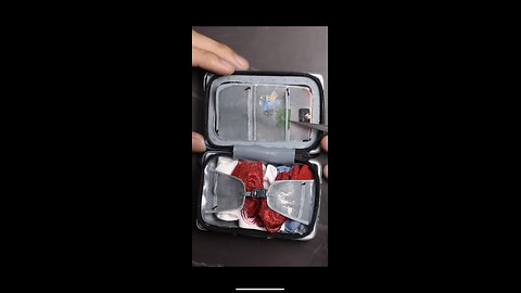 Mini suitcase model