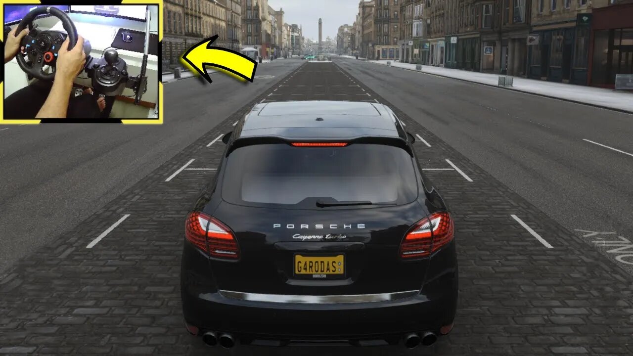 PORSCHE CAYENNE TURBO 2012 Forza Horizon 4 gameplay Logitech g29