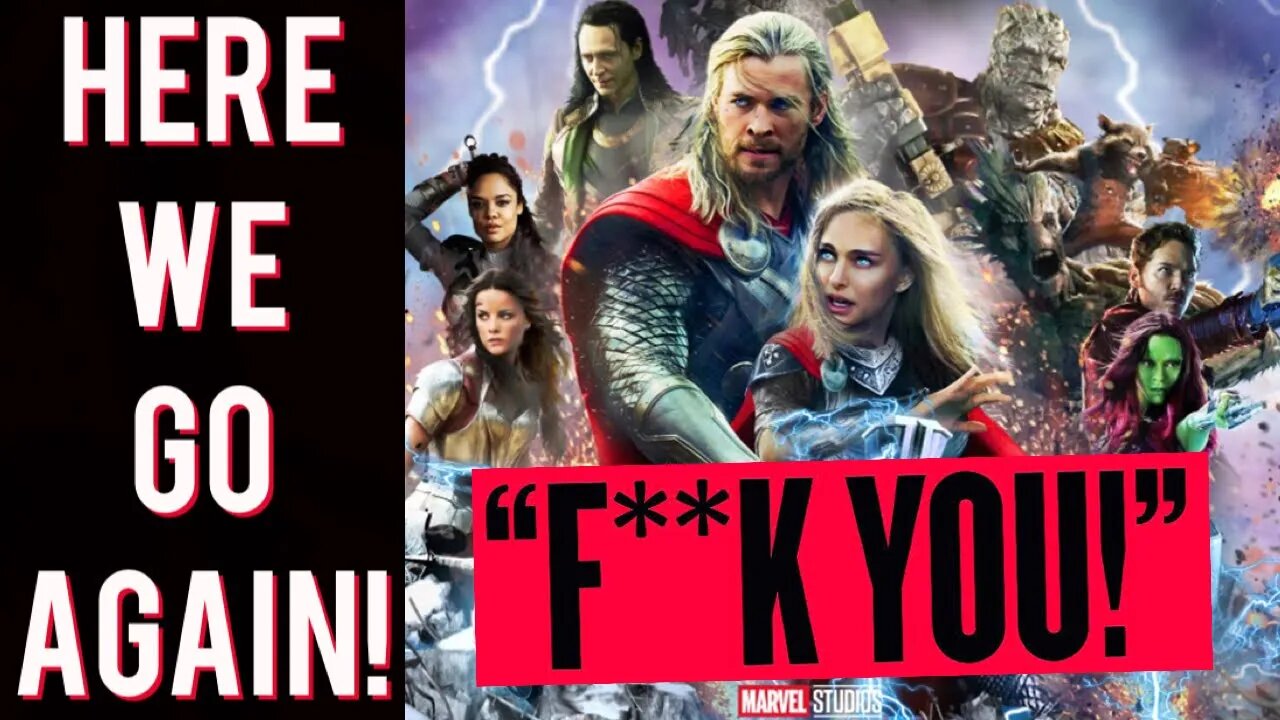 Thor Love and Thunder STUMBLES! Marvel DOUBLES DOWN on cringe with Thor spin off book!