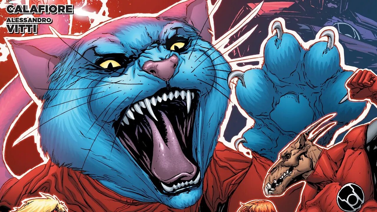 ¿Quién es Dex-Starr? El Triste Origen de Dexter "El Sádico Gato De Atrocitus" - Red Lanterns Corps