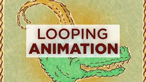 Gator of Mischief | Looping Animation | 1 Hour