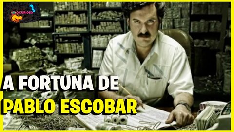 CURIOSIDADE SOBRE A FORTUNA DE PABLO ESCOBAR QUE PROVAVELMENTE VOCÊ NÃO SABIA.