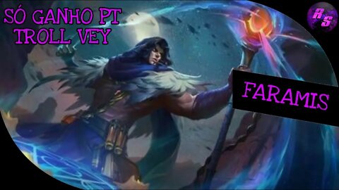 MVP DE FARAMIS, MINHAS RANKED TÃO INSANA • FARAMIS GAMEPLAY | Mobile Legends