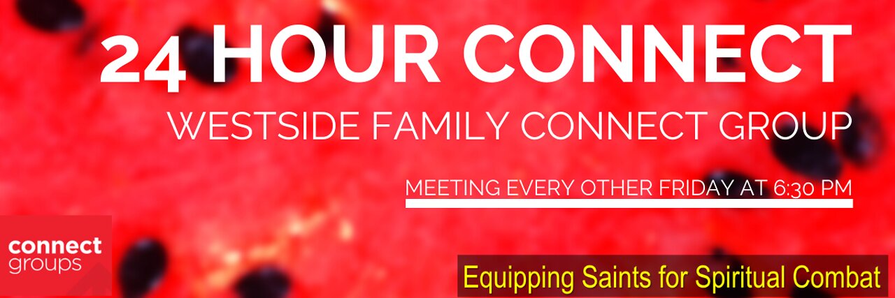 Connect Group Welcome