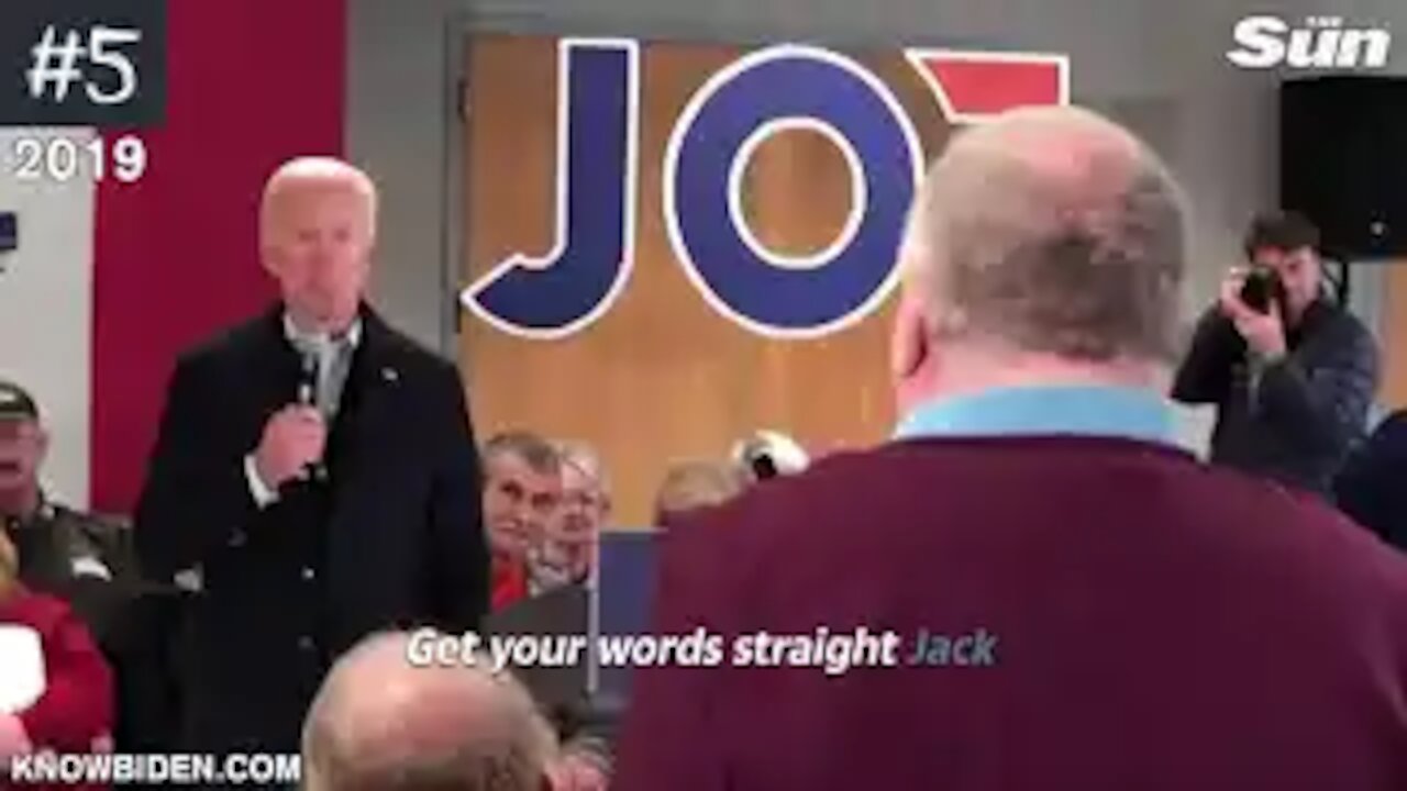 Best 13 Biden Gaffes Of All Time