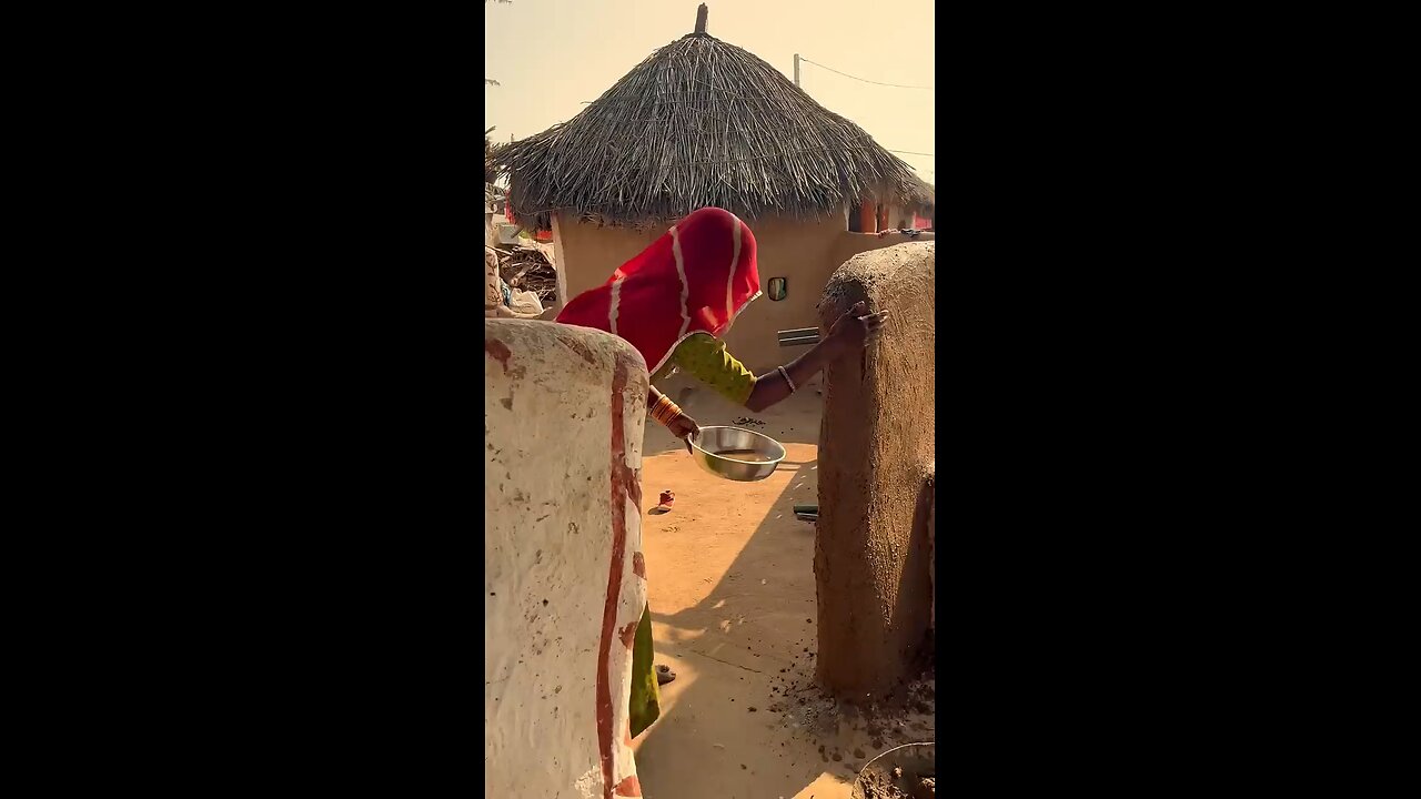 village decoration on diwali #village #villagelife