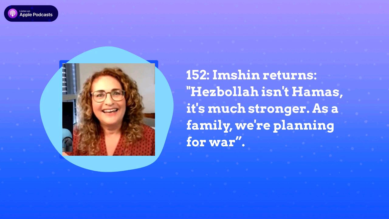 Hezbollah isn't Hamas, it's much stronger. Imshin Jonny Gould #TheGazaYouDontSee
