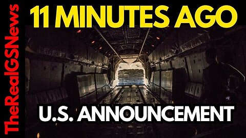 🚩 11 MINUTES AGO: URGENT MESSAGE! MILITARY AIRDROPS UNDERWAY