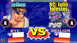 Street Fighter II': Champion Edition (zeibon Vs. RC| Julio Iglesias) [Chile Vs. Chile]