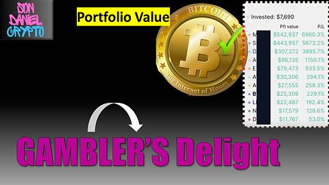 📈CRYPTO GAMBLER'S DELIGHT: HIGH-RISK ALTCOINS & MY PORTFOLIO'S ROLLERCOASTER RIDE📈