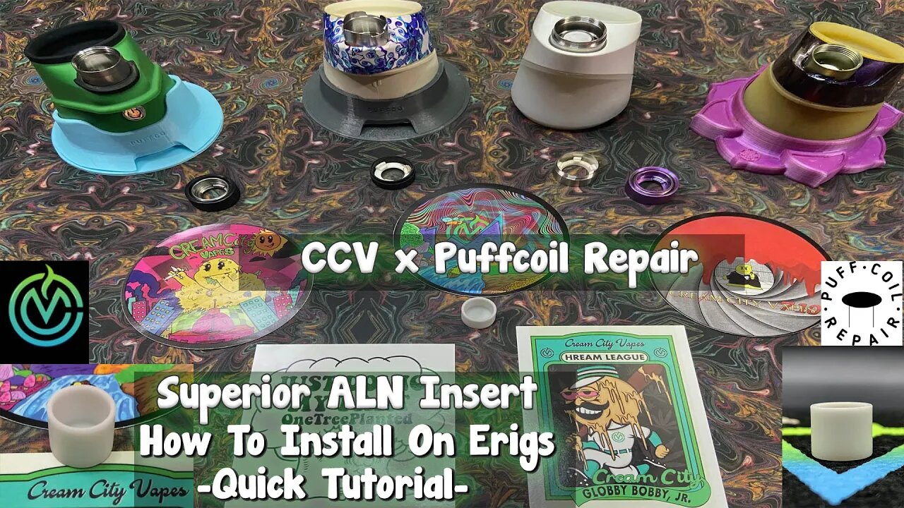 CCV x Puffcoil Repair Superior ALN Insert For OG Puffco Peak & Puffco Peak Pro & SOC Erigs FTW!