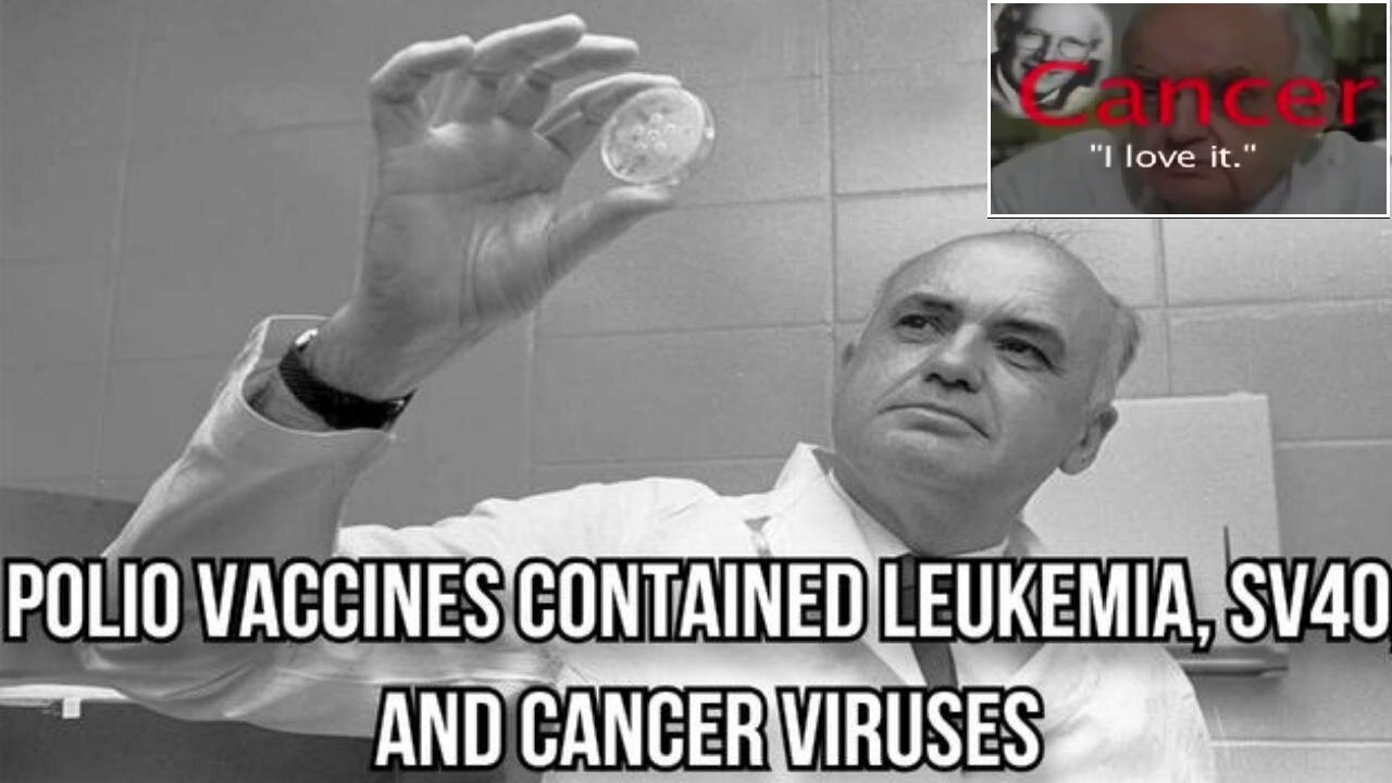 Dr Maurice Hilleman Admits Polio Vaccines 💉☠️💉 Contained Cancer/Leukemia & THEY ALL LAUGH!