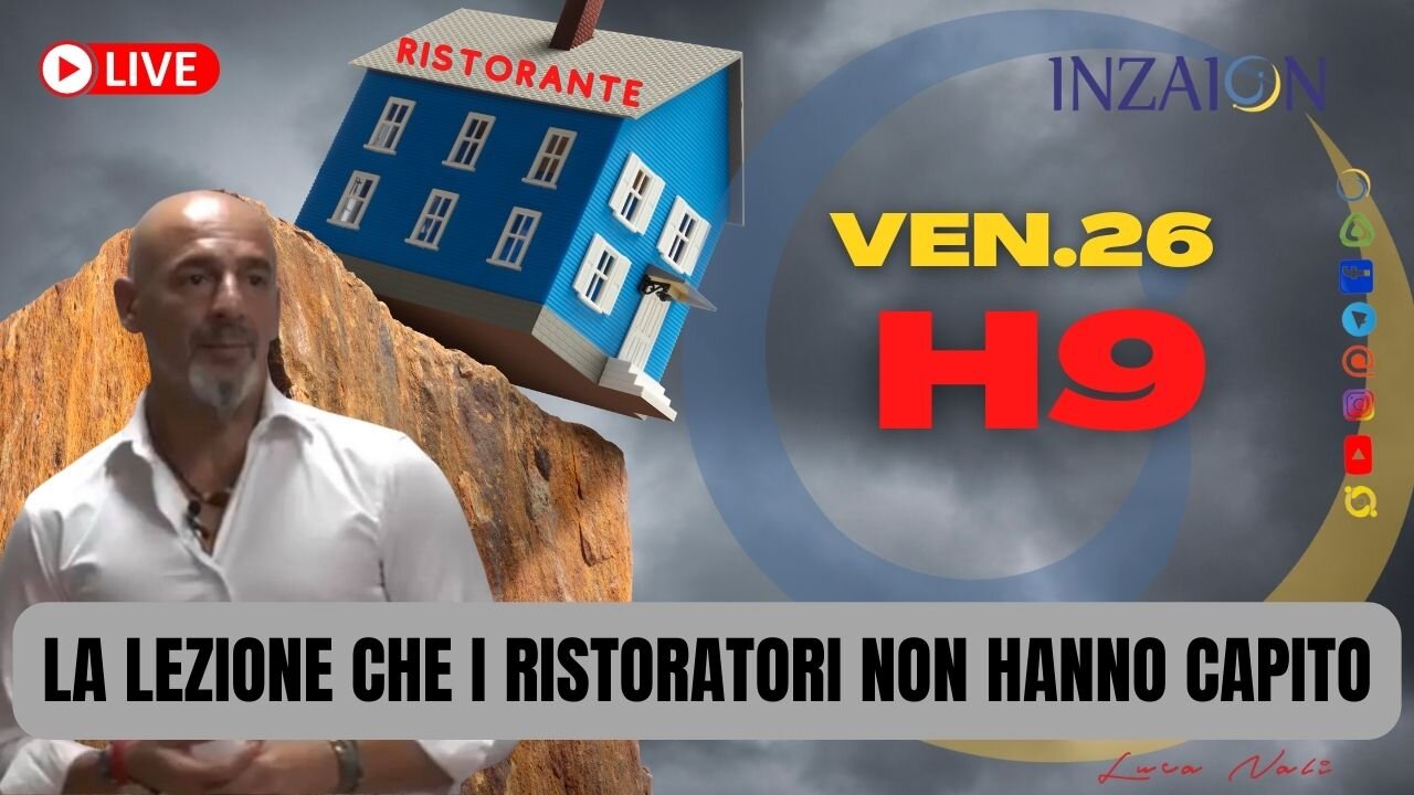 LA LEZIONE CHE I RISTORATORI NON HANNO CAPITO - Luca Nali