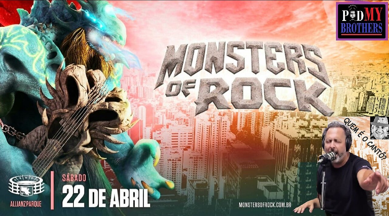 MONSTER OF ROCK 2023 + PALHINHA MUSICAL