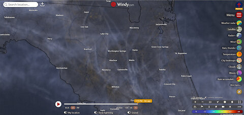 Massive Stratospheric Aerosol Injection Over Florida, Right This Minute!😱