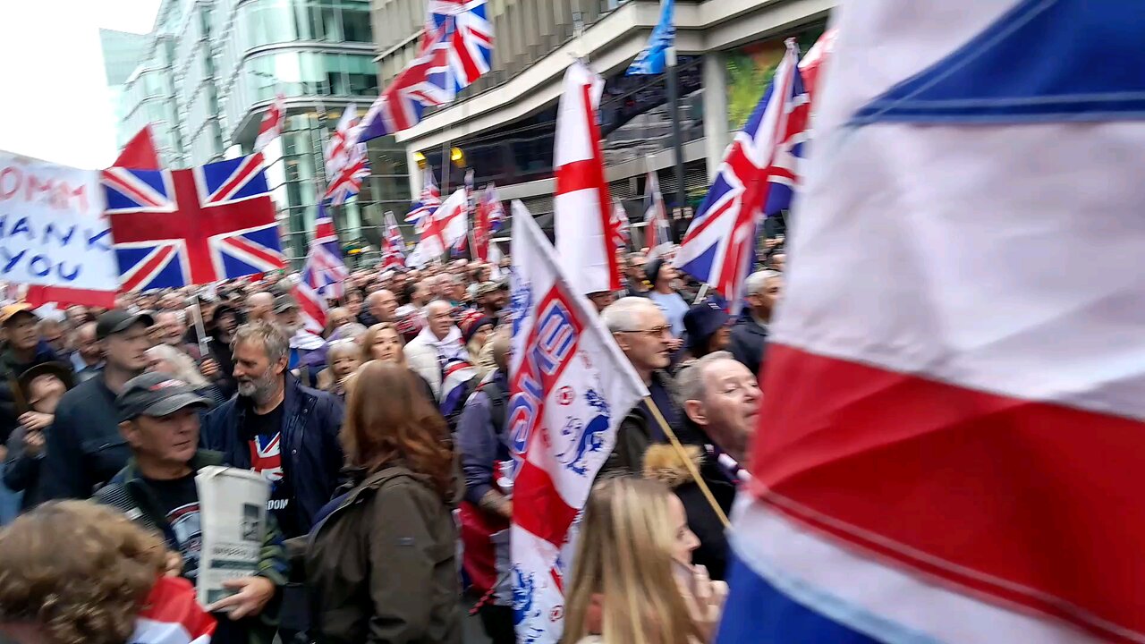 Unite the kingdom rally in London oct 28th 2024