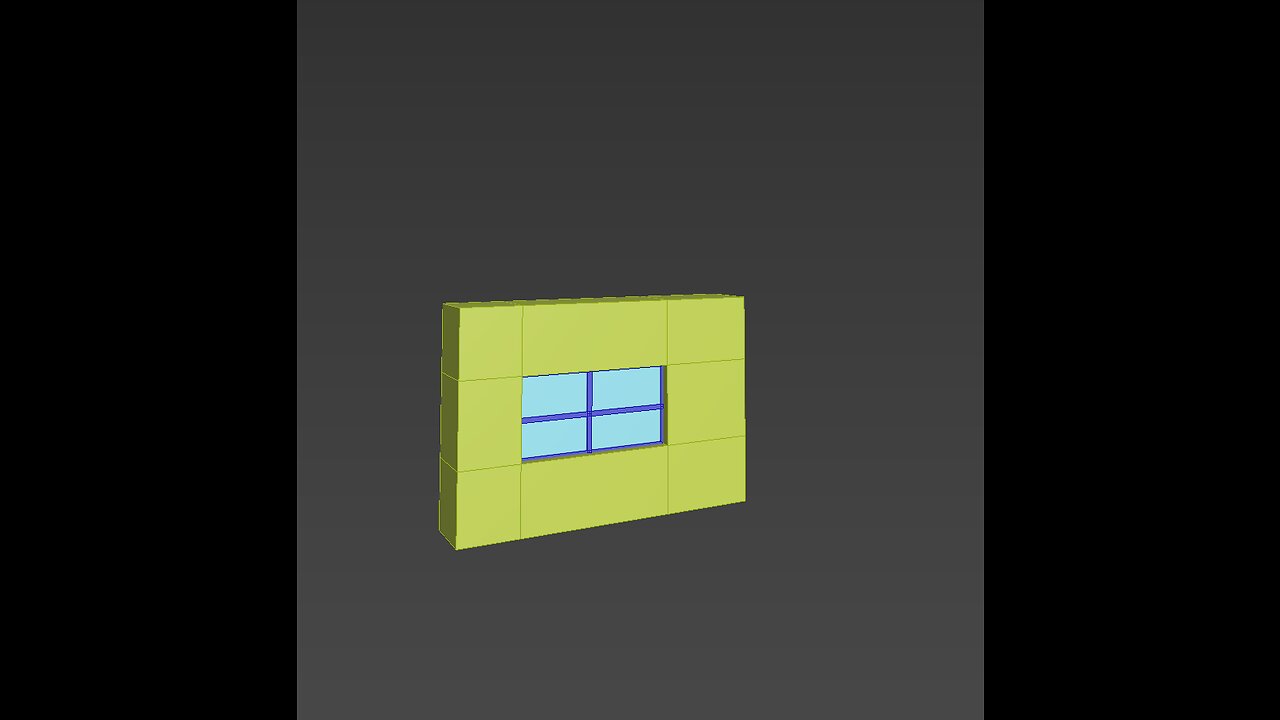 3DS Max Tutorial - Quick Window Model 🪟 #shorts