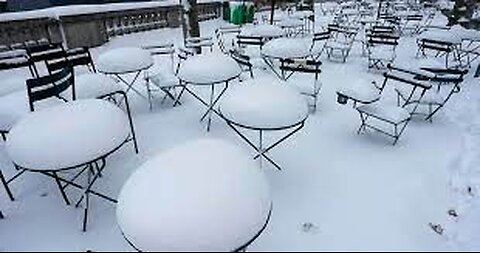 snow in new york city