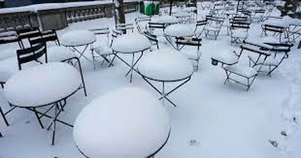 snow in new york city