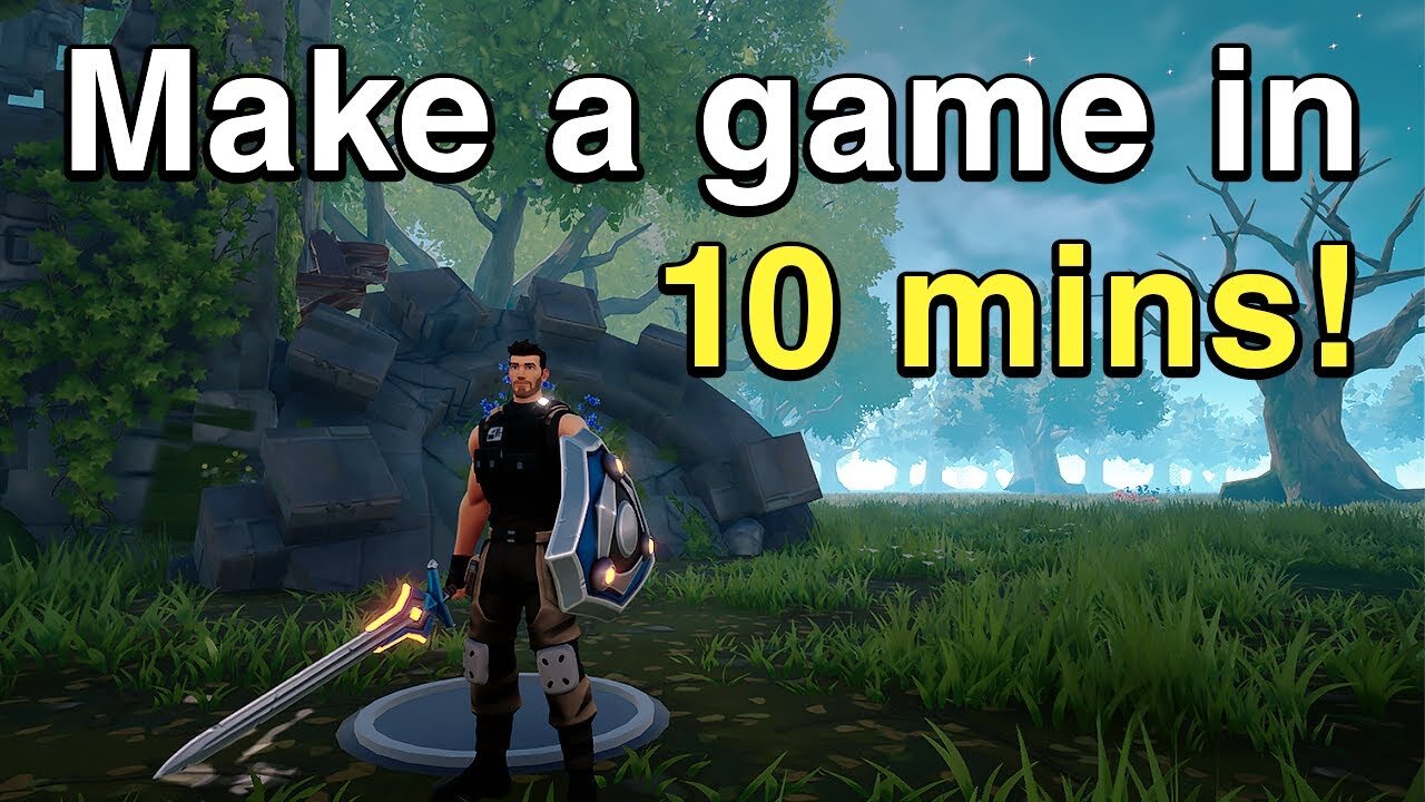 How to Make a Game in 10 Minutes (and then publish it)