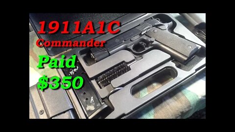 Norinco, 1911A1C, .45 Acp, Introduction, $350 New, Accessories overview. Blackhawk Serpa & Alessi