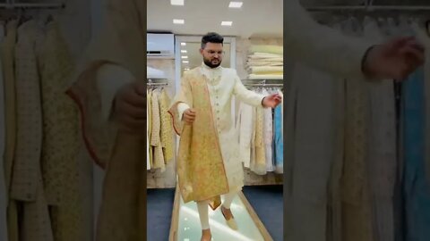 modern groom sherwani ll new sherwani collection 2022 ll Nilesh namdev