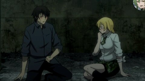 DEPOIS DE SALVAR "HIMIKO", ELA COMEÇA A GOSTAR DE SAKAMOTO 😌#anime #btooom #animemoments