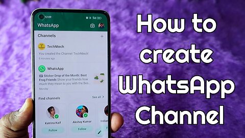 How to create WhatsApp Channel - Whatsapp new update 2023