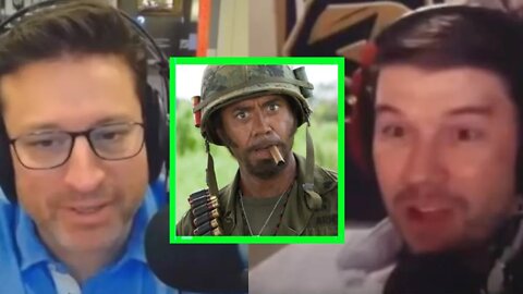 Woody thinks tropic thunder SUCKED