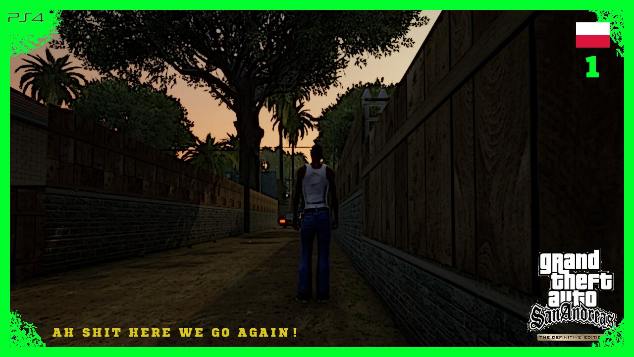 GTA San Andreas Definitive Edition PL #1 -AH SHIT HERE WE GO AGAIN