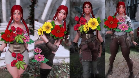 Skyrim Deze Clothing Set CBBE 3BA/BHUNP SE