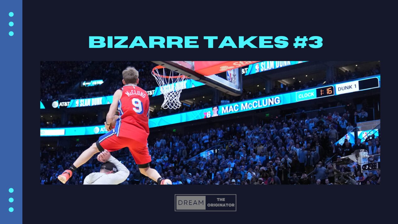 Bizarre Takes: Episode #3 - Mac McClung is the GREATEST DUNKER in NBA HISTORY!