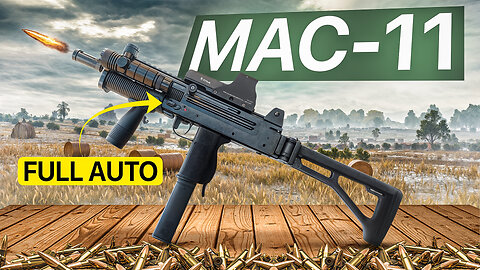 MAC-11 FULL AUTO SUBMACHINE GUN
