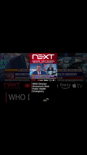WHO Director Announces Next Public Health Emergency #shorts
