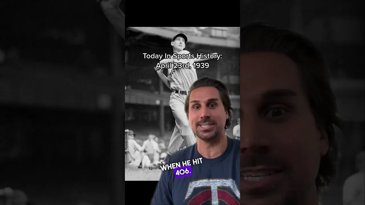 TODAY IN SPORTS HISTORY: 4/23/1939 #shorts